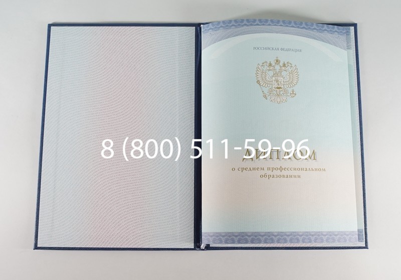 Заказать Диплом колледжа (Спецбланк) 2014-2024 года в Черкесске